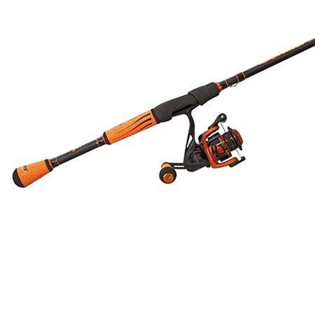 Lews Fishing Mach Crush Spinning Combo 6.2:1 11 Bearings 6'9" Length Ultra Light Power Ambidextrous-Fit Bitzz