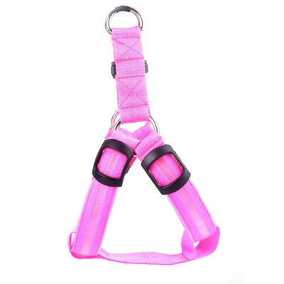 Nylon Pet Safety LED Harness Dog