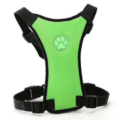 Nylon Mesh Dog Safety Car Seat Harness Seat Belt
