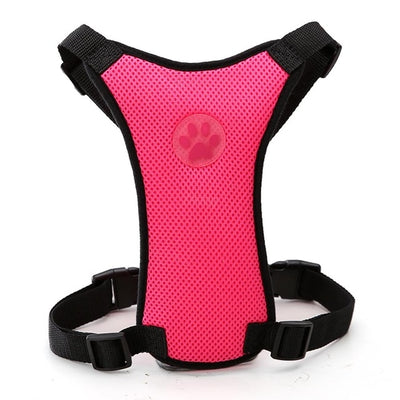 Nylon Mesh Dog Safety Car Seat Harness Seat Belt
