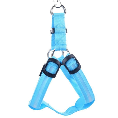 Nylon Pet Safety LED Harness Dog