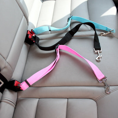 Dog Car Seat Belt Adjustable Harness Seatbelt for Small/ Medium Dogs