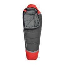 Alps Mountaineering Red Creek (+30°) Lightweight Sleeping Bag, For Camping and Hiking Scarlet/ Gray-Fit Bitzz